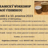 workshop advent Dřevěnka 2023